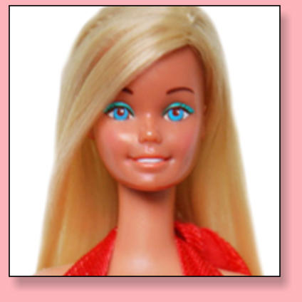 superstar barbie fashion face