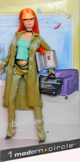 modern circle barbie