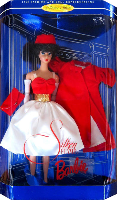 silken flame barbie collector edition