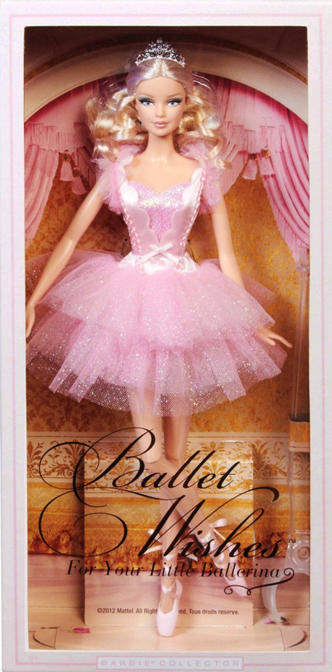 Barbie ballet wishes fashion doll shop