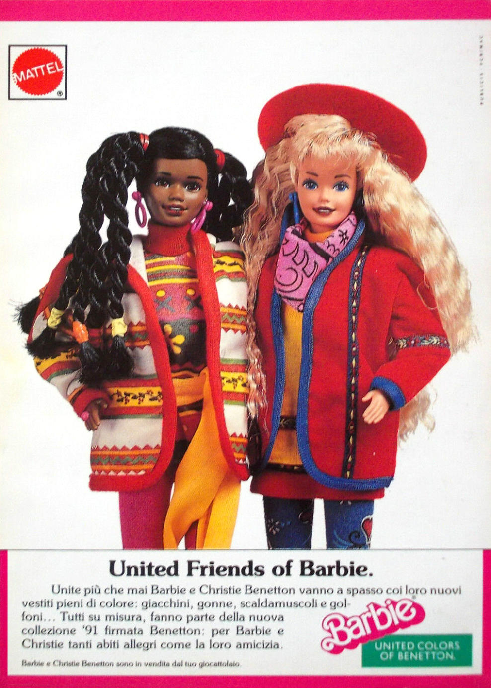 barbie benetton 1991