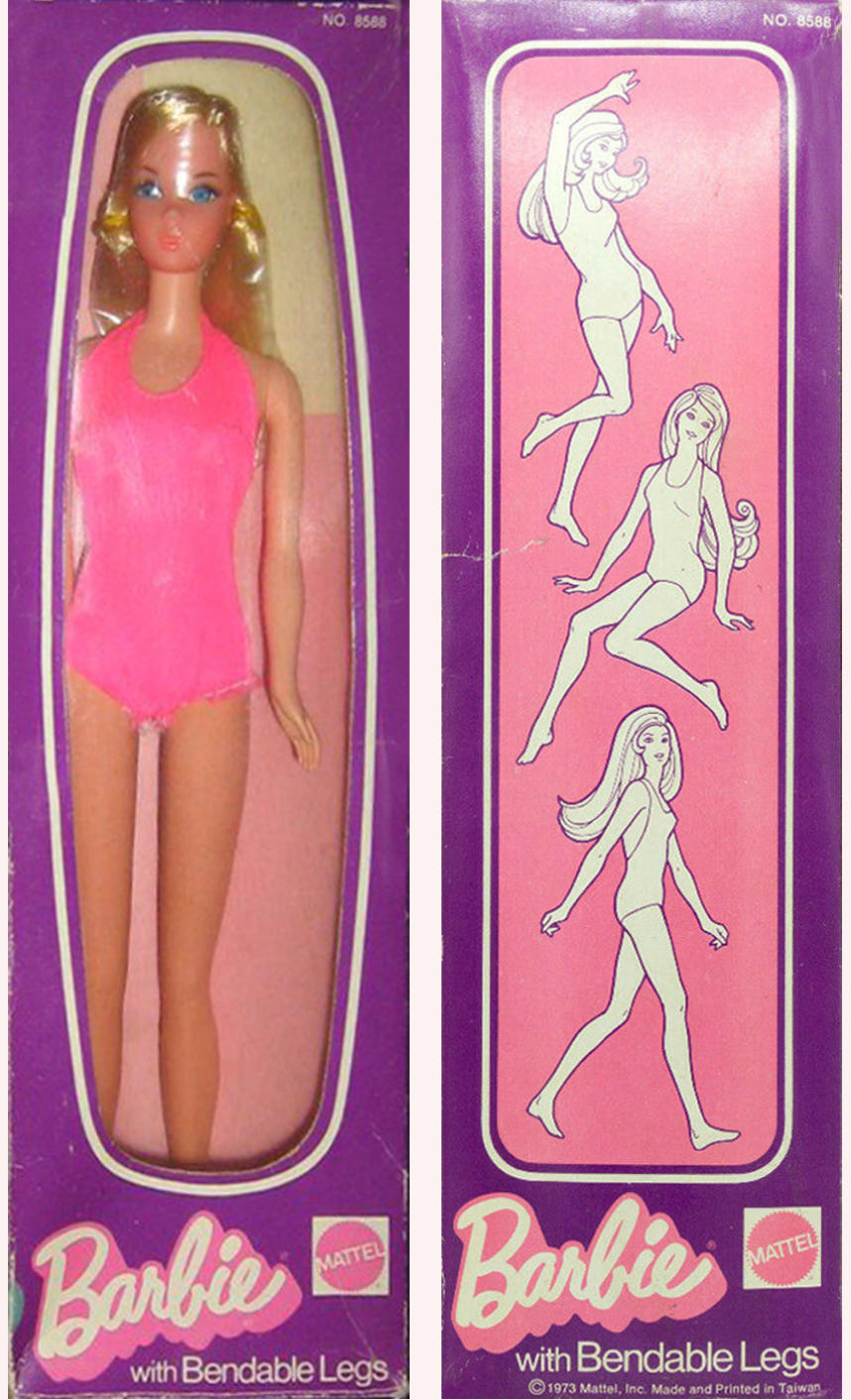 barbie with bendable knees